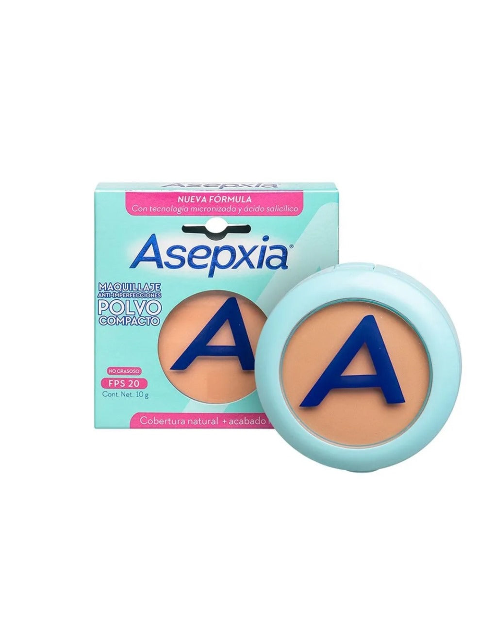 Asepxia Polvo Maquillaje Anti-imperfeciones