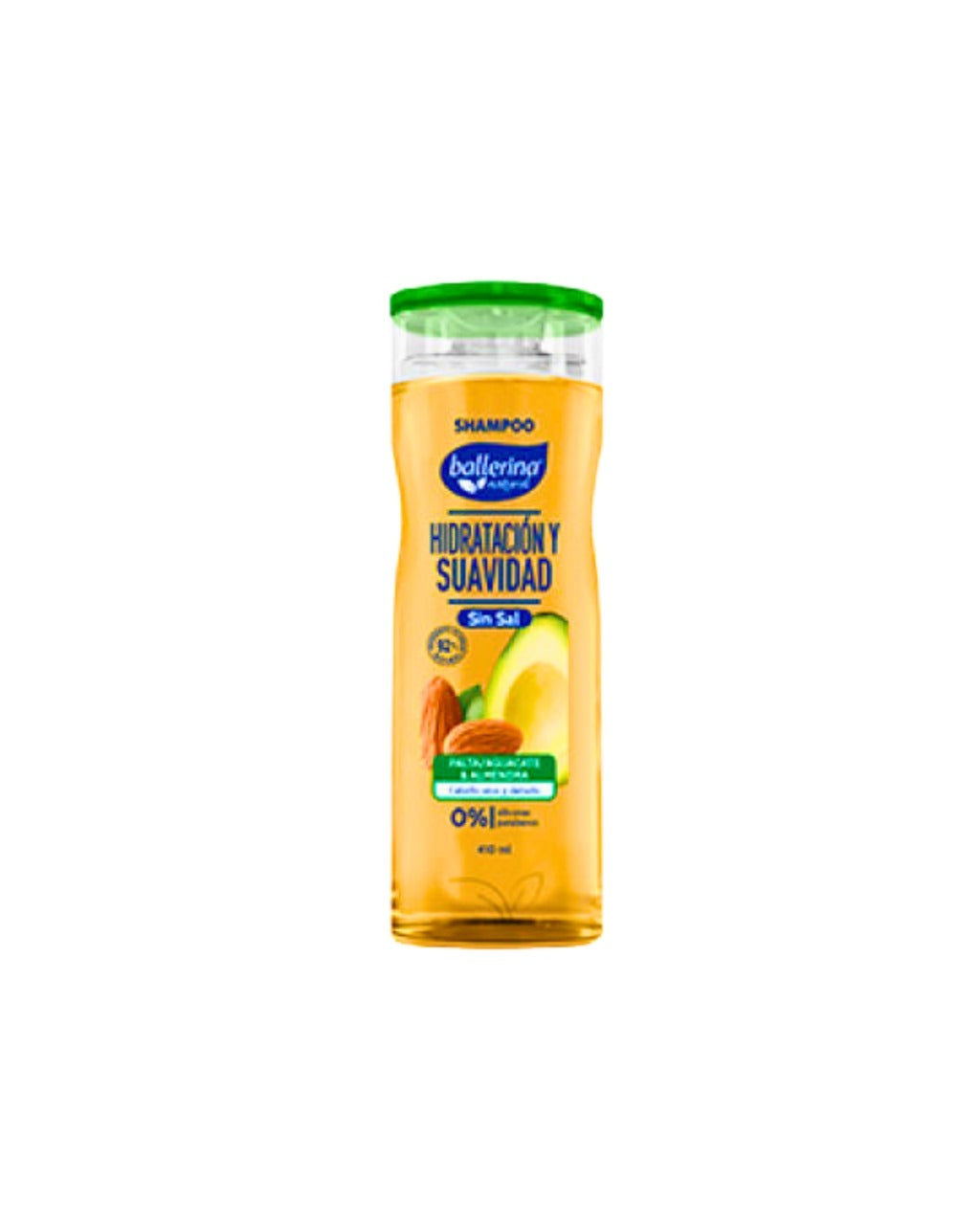 Ballerina Shampoo Hidratación y Suavidad 410 Ml