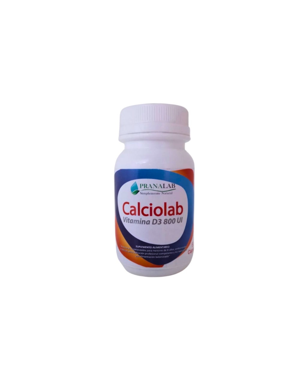 Calciolab "Calcio + Vitamina D3 800 UI" x 60 cápsulas