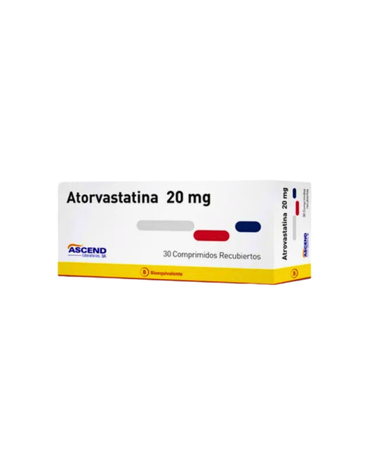 Atorvastatina 20 Mg