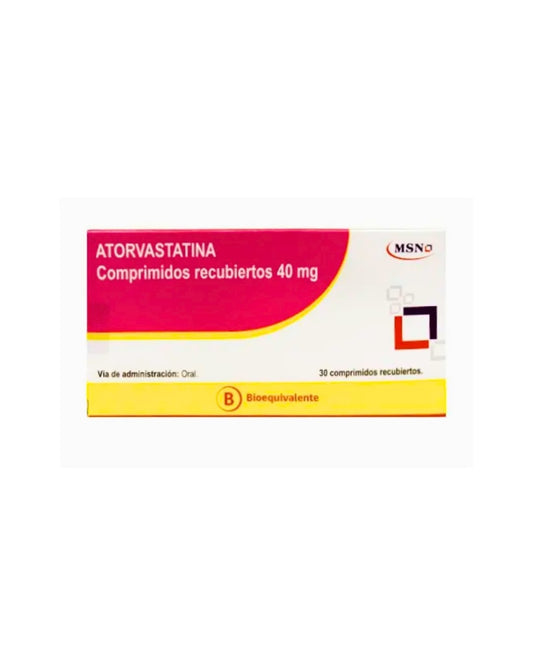 Atorvastatina 40 Mg