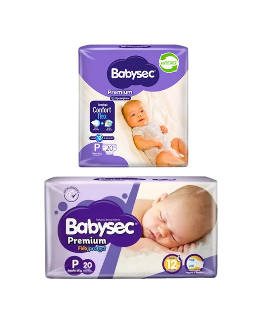 Babysec Premium P 20 Unidades
