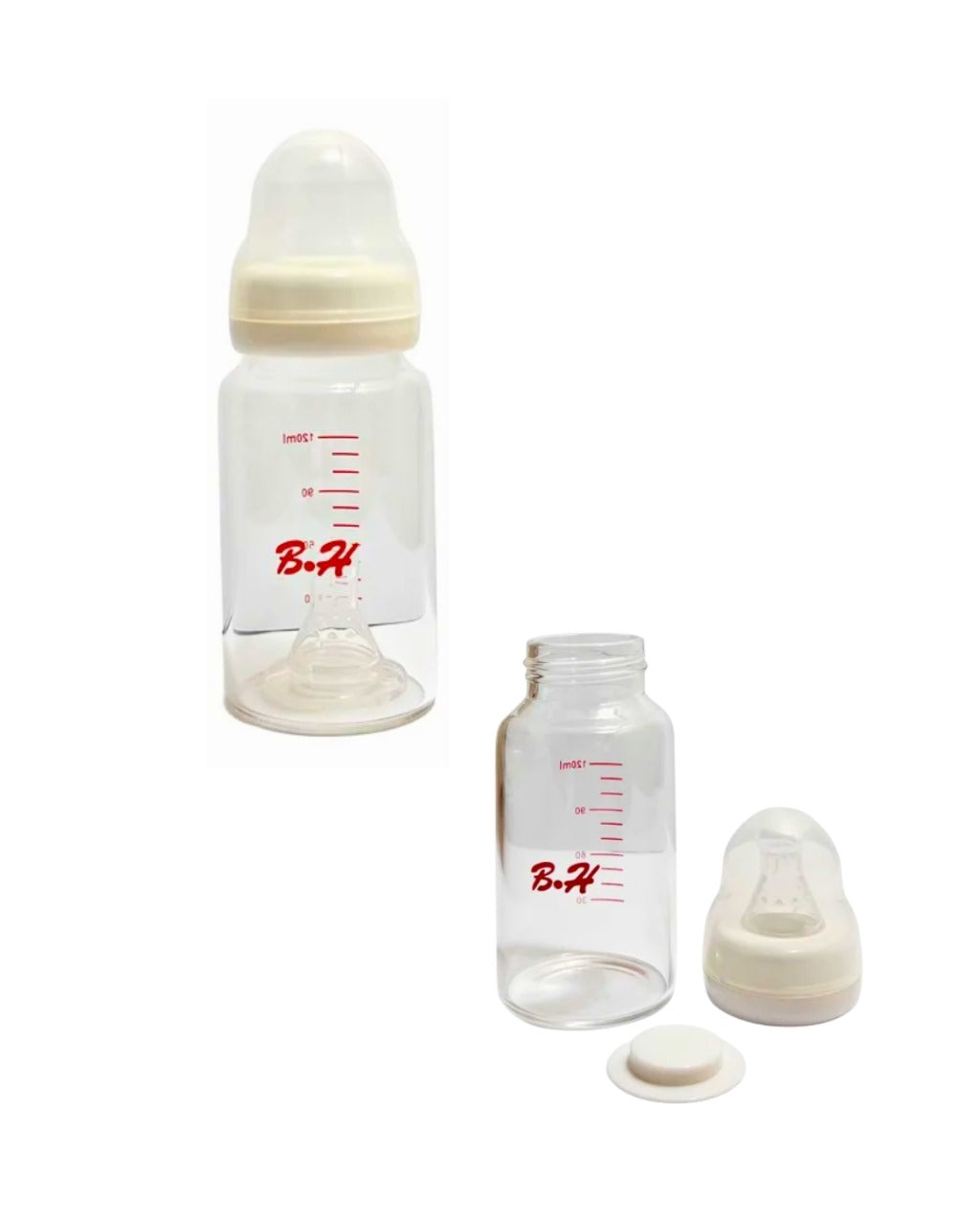 Mamadera de Vidrio 120 Ml