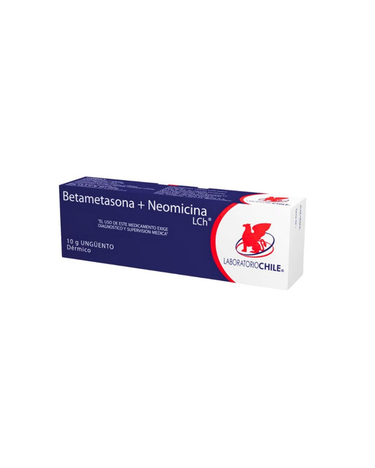 Betametasona + Neomicina Ungüento Dérmico 10 G
