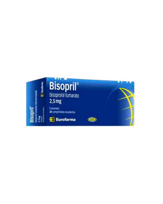 Bisopril 2.5 30 Comprimidos Recubiertos