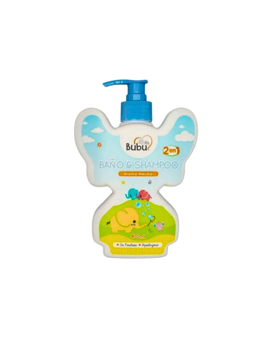 Bubu Baño & Shampoo Neutro 400 Ml
