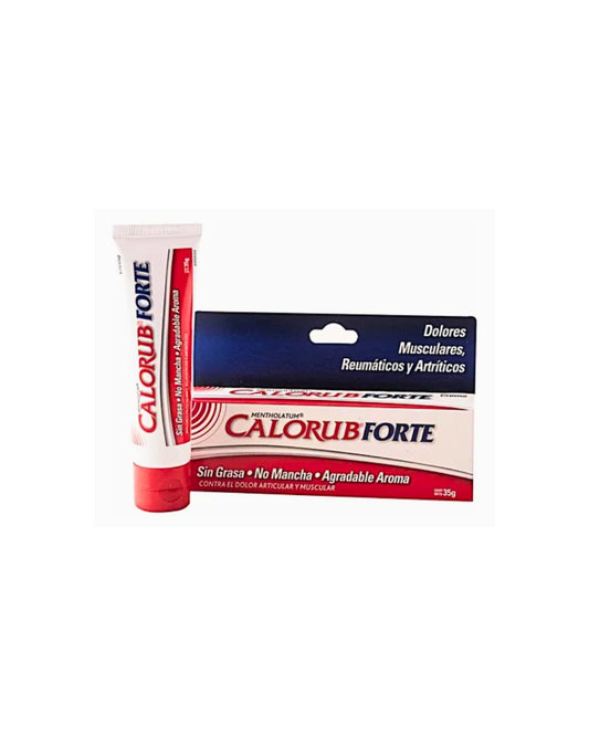 Calorub Forte Salicilato Metilo 8 gr Crema Tópica 35 gr